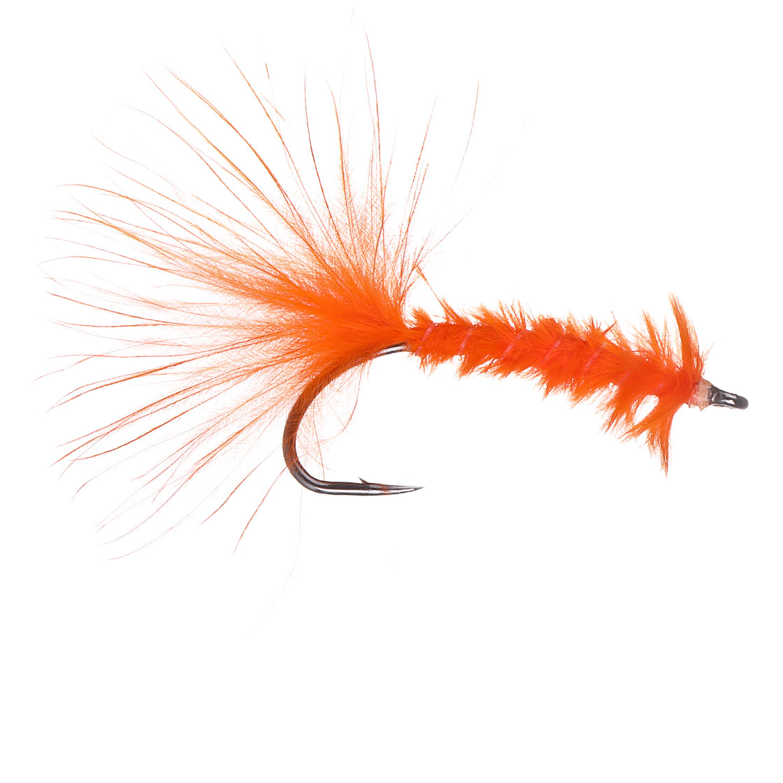 P-25317_Guideline-Meerforellenfliege-Killer-Worm-orange Guideline Seatrout Fly - Killer Worm orange