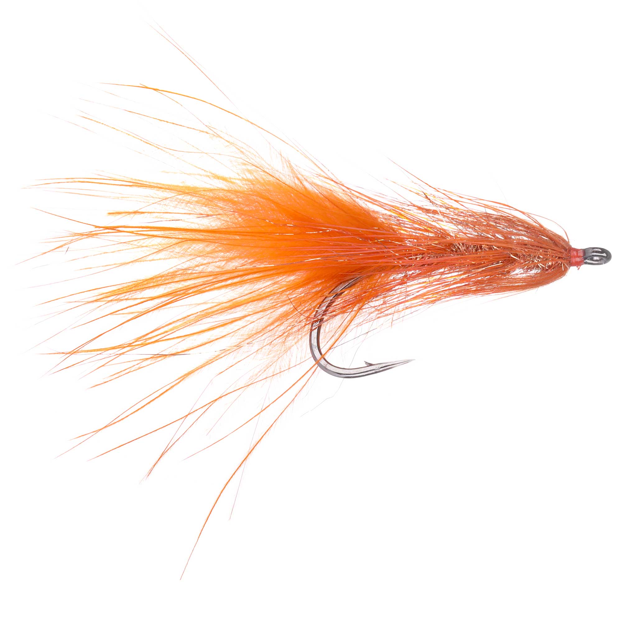 Future Fly Burnt Orange Bugger sea trout fly