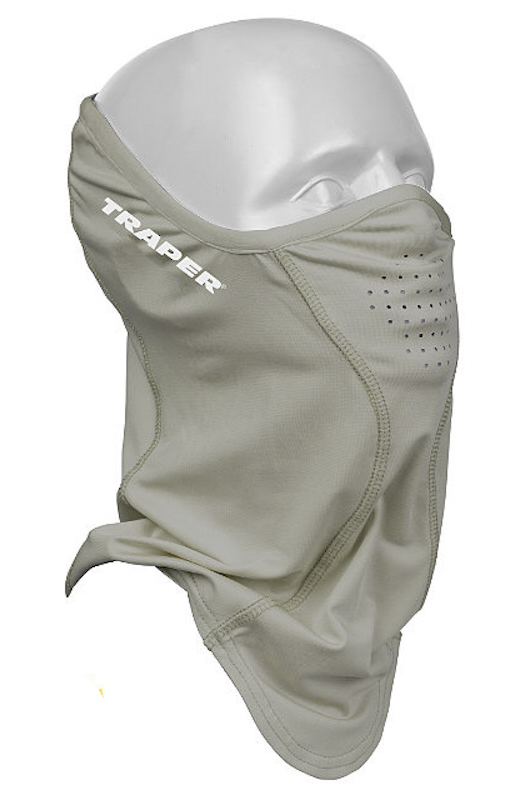 Traper Solar Pro Face Mask UPF 50+ Light Olive