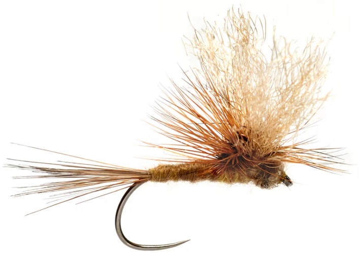 Fulling Mill Tactical Dry Flies Buckey's Pete The Meat Barbless #12