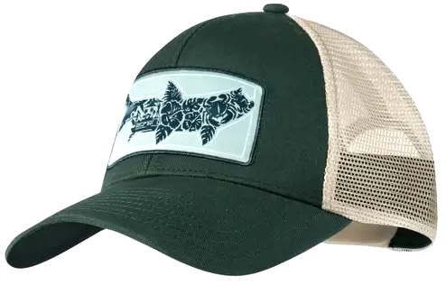 P-27219_Buff-R-_Explore_Trucker_Cap_Kappe_Salt_Green_L-XL_1 Buff® Explore Trucker Cap Kappe Salt Green # L/XL