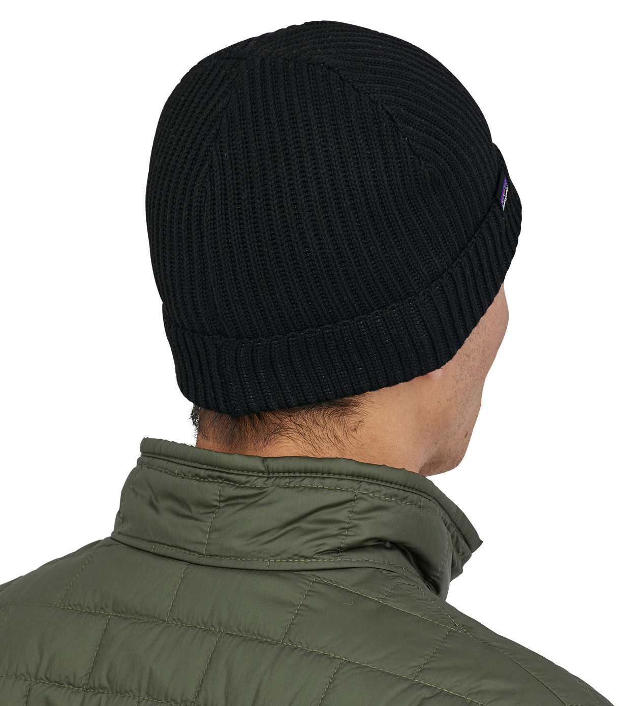 P-22776_Patagonia_Fishermans_Rolled_Beanie_BLK_2 Beispiel BLK