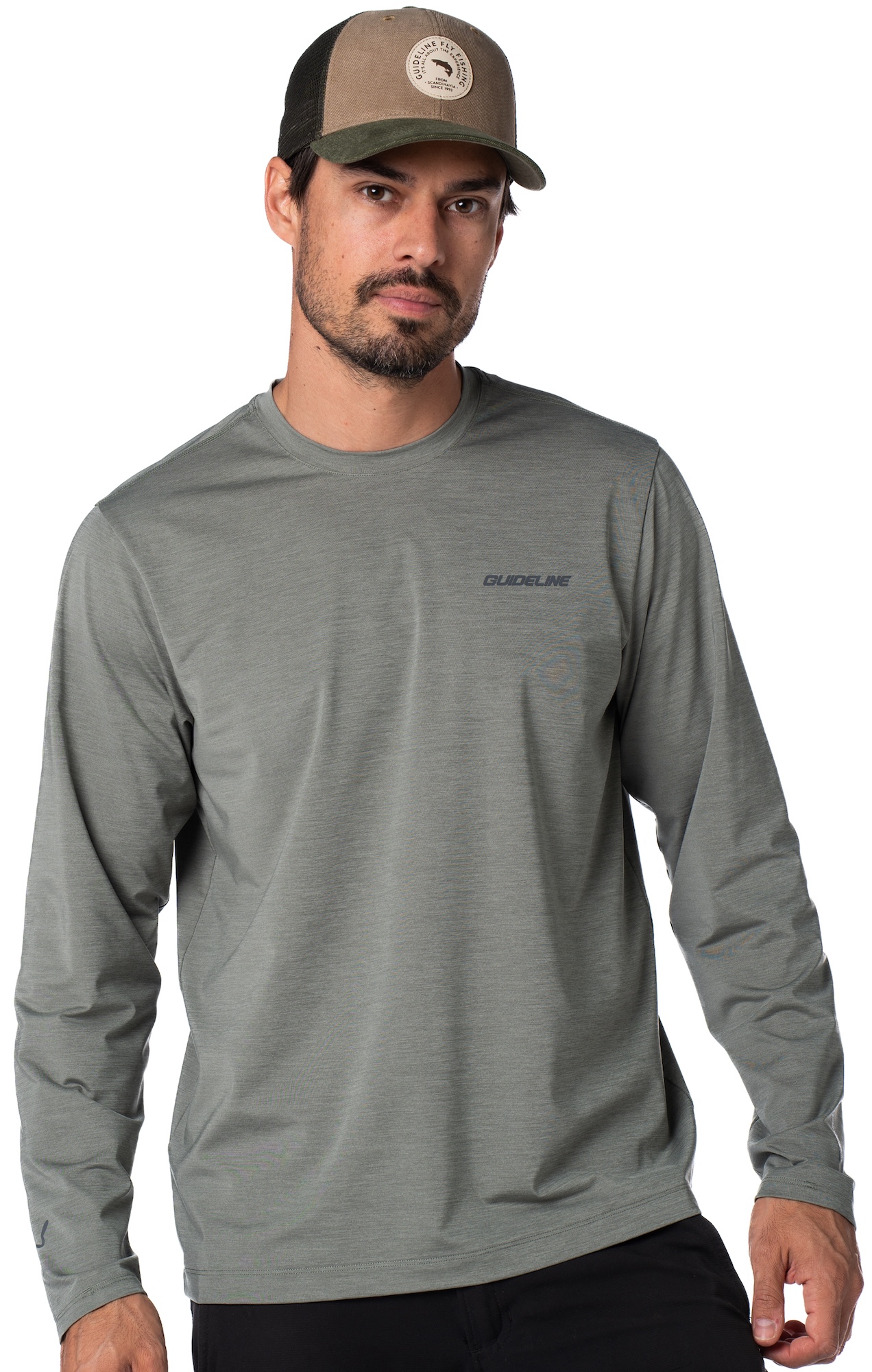 Guideline Sunwick Crewneck UPF 50+ Sun Protection Trundle Grey