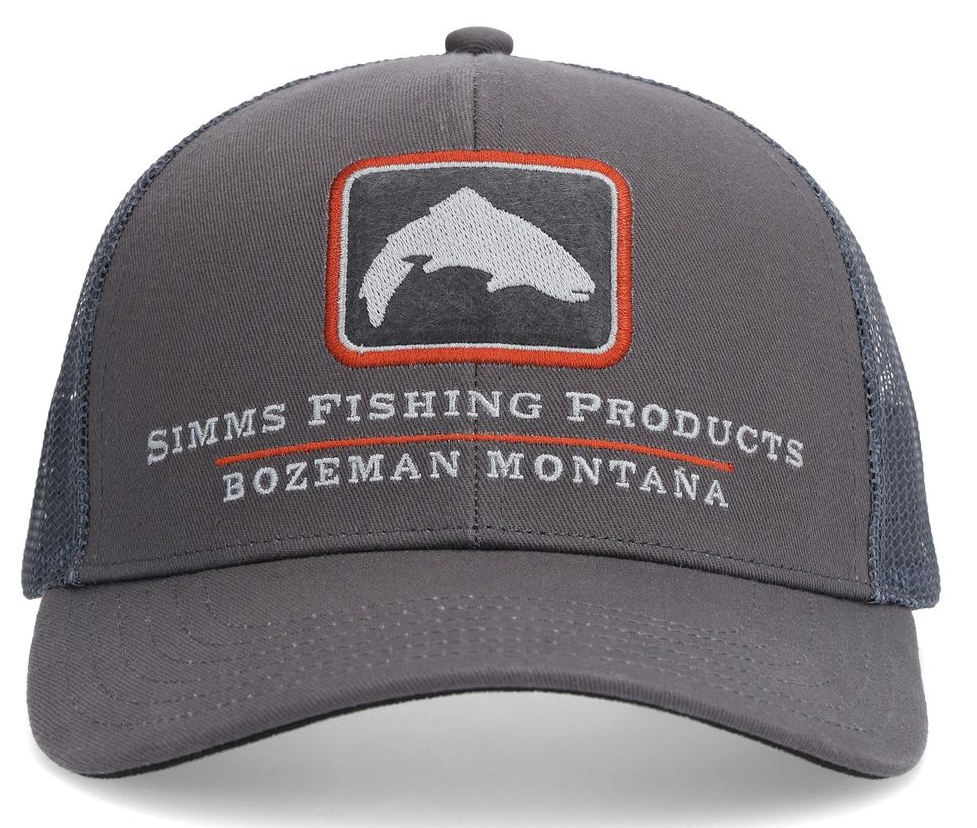 Simms Double Haul Icon Trucker Cap slate