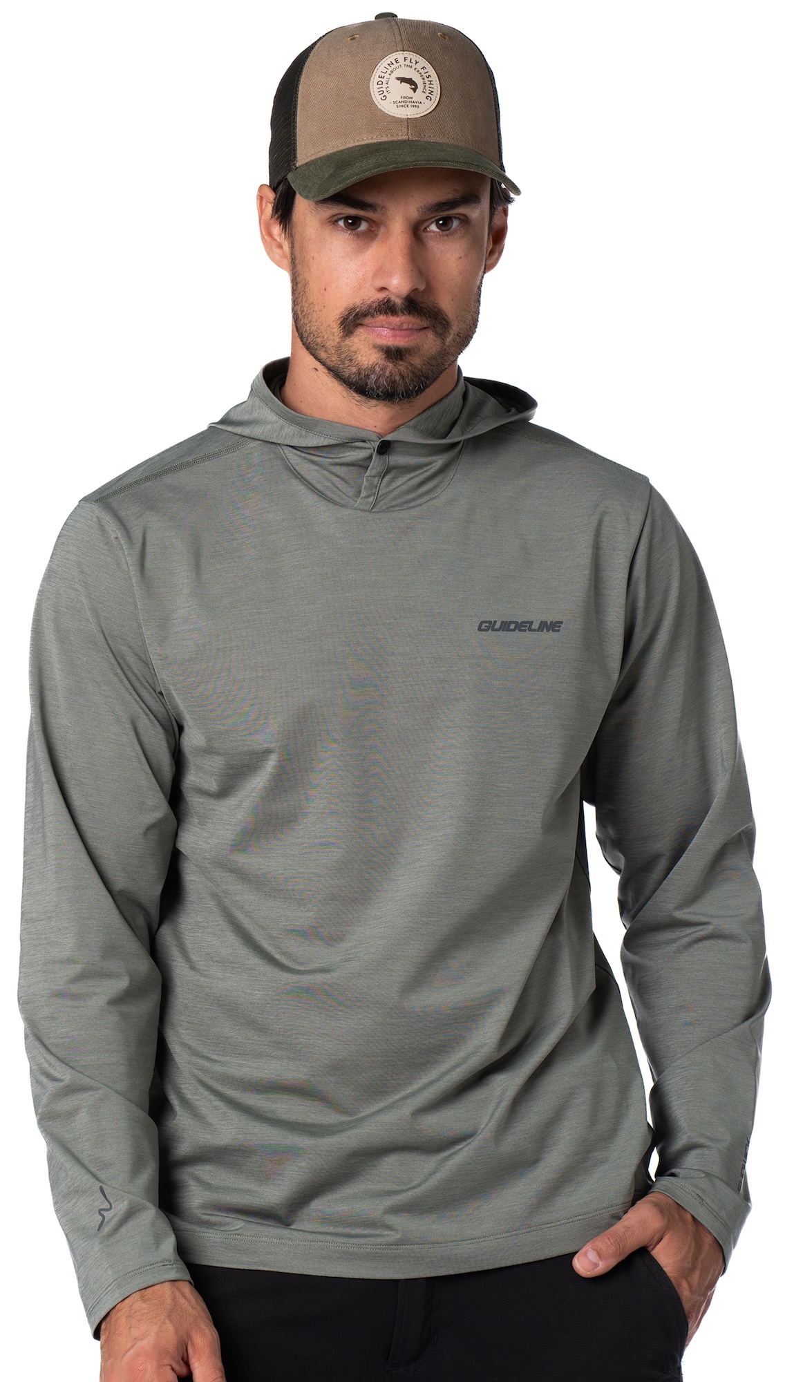 Guideline Sunwick Hoodie UPF 50+ Sun Protection Trundle Grey