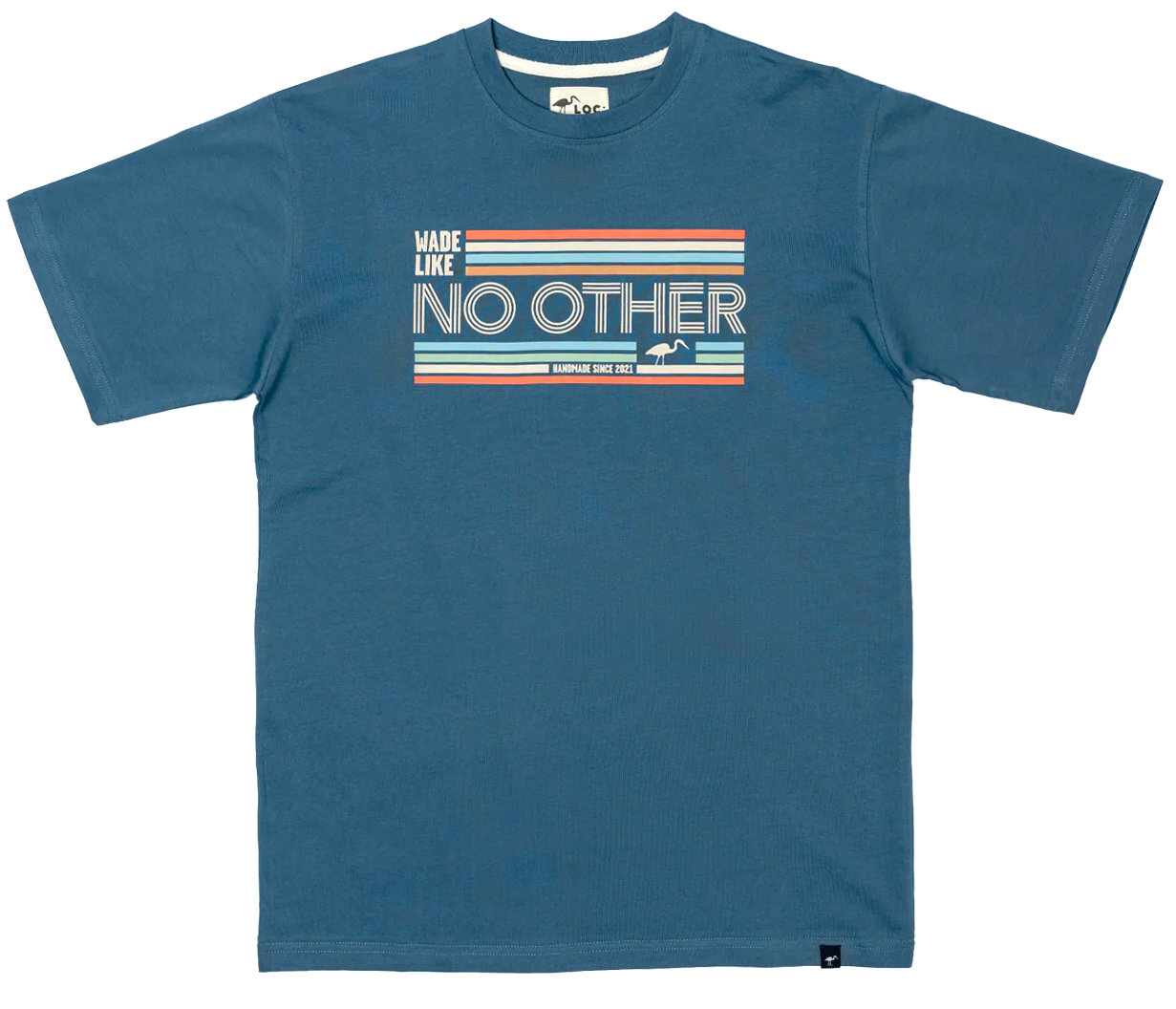 LOC 1960's Retro T-Shirt military blue
