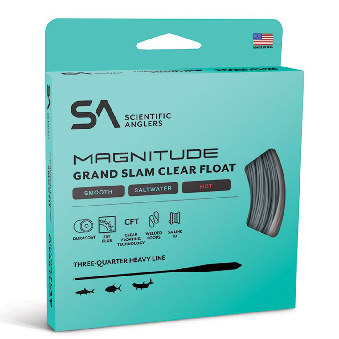 Scientific_Anglers_Magnitude_Smooth_Grand_Slam_Fliegenschnur_1 Scientific Anglers Magnitude Smooth Grand Slam Horizion/Clear Fly Line