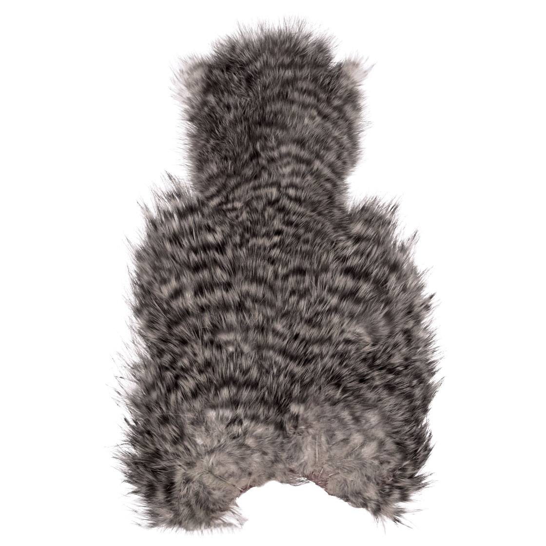 grizzly dyed heron grey