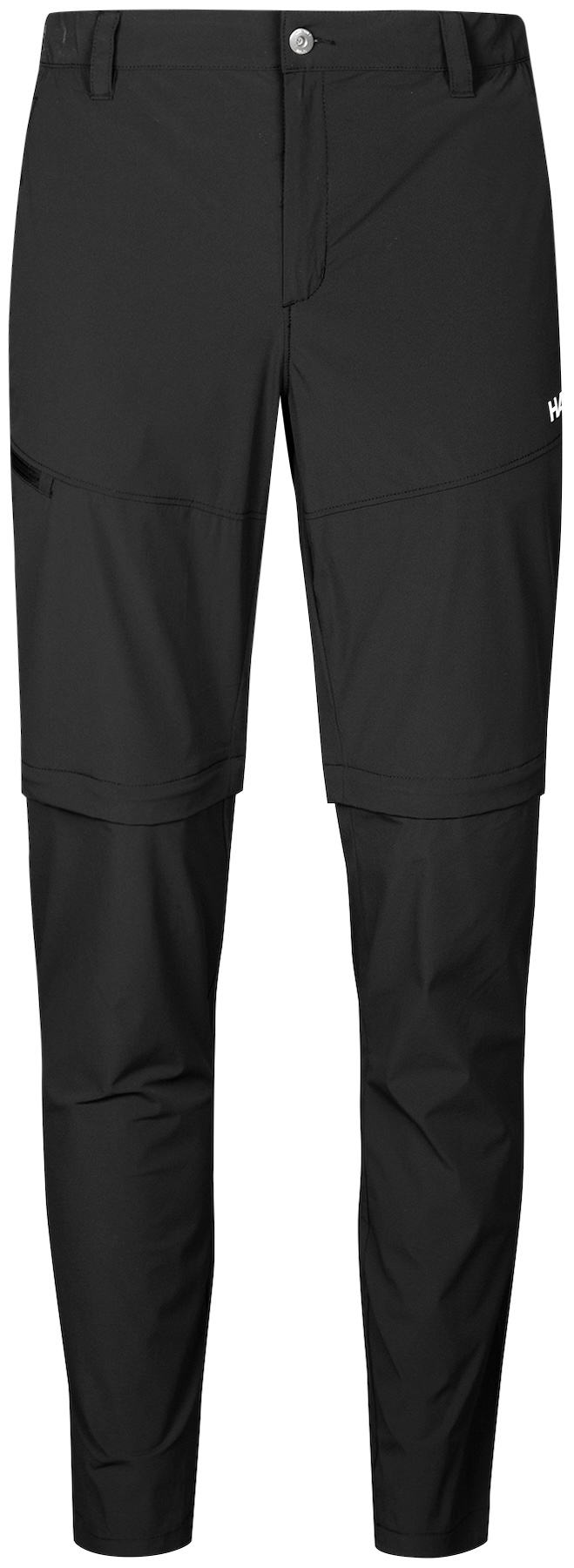 Halti Pallas Cool Stretch Zip-Off UPF90+ Wet Wading Pants Black