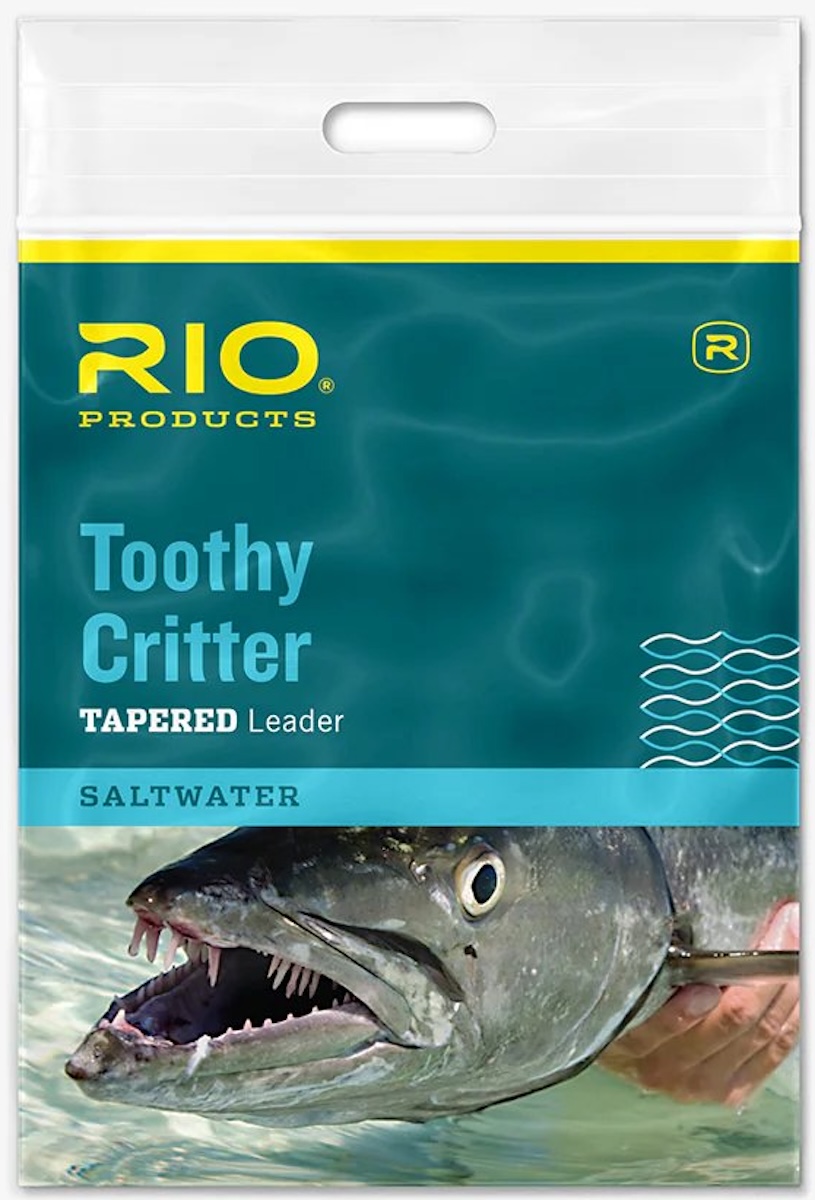 Rio Toothy Critter II 7.5 ft 45 lbs Class and Leader Stainless Wire Tip with Snap Silver
