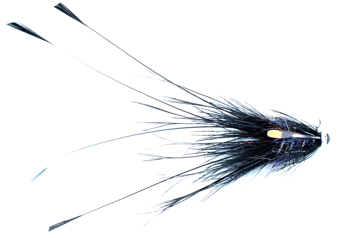 P-25330_Frodin_Flies_Pig_Series_Black_ Frödin Flies Tube Fly Pig Series - Black