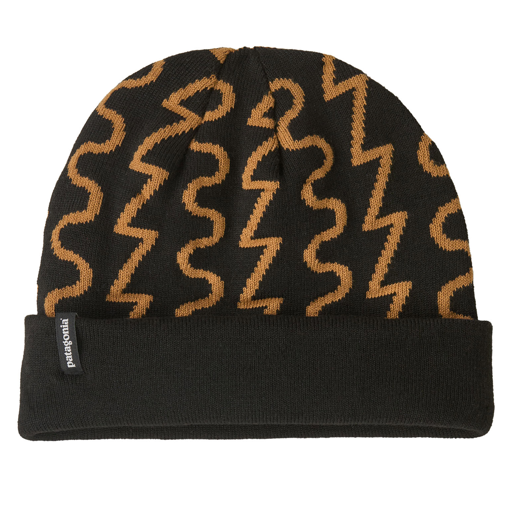 Patagonia PowSlayer Beanie FTRB - Fresh Tracks Black