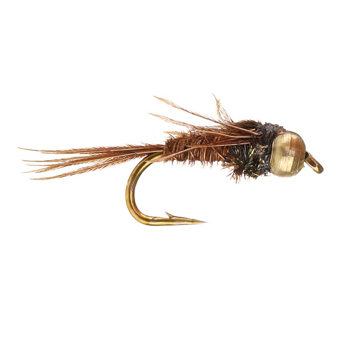 P-16014_kami-flies_nymphe_gold-ribbed_pheasant-tail Tying Example
