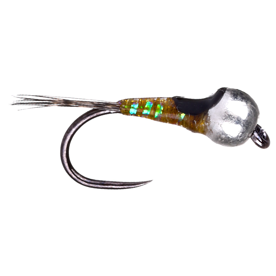 P-24996_adh-fishing_Perdigon_pearl-olive_ adh-fishing Nymphe - Perdigon Pearl Olive