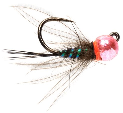 Fulling_Mill_Roza-s_Strong_Pink_Nymph Fulling Mill Tungsten Nymph - Roza's Strong Pink Nymph