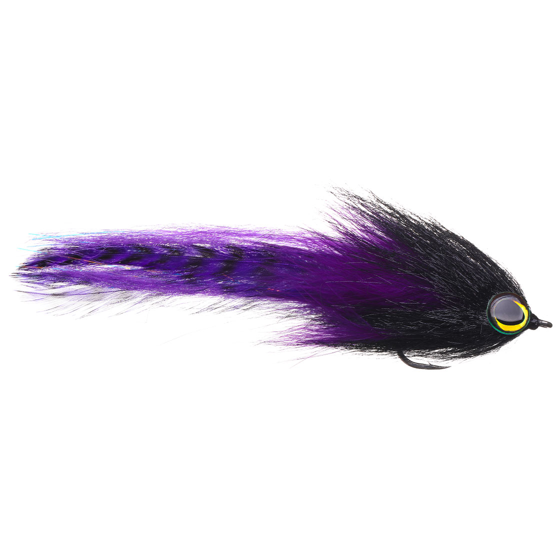 P-26824_Superflies-Salzwasserfliege-Baitfish-GT-Brush-Purple Superflies Saltwater Fly Baitfish GT-Brush Purple