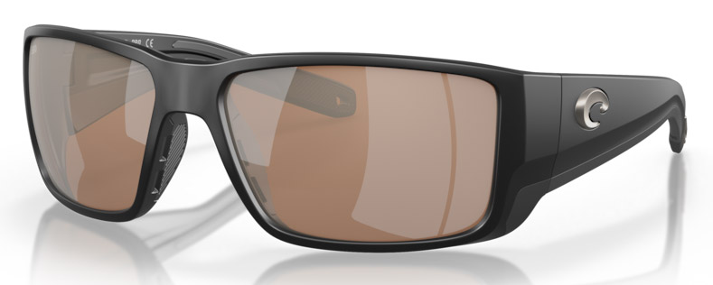 Costa_Blackfin_Pro_Matte_Black_Copper_Silver_Mirror_7 Costa Polarized Glasses Blackfin Pro - Matte Black (Copper Silver Mirror 580G)