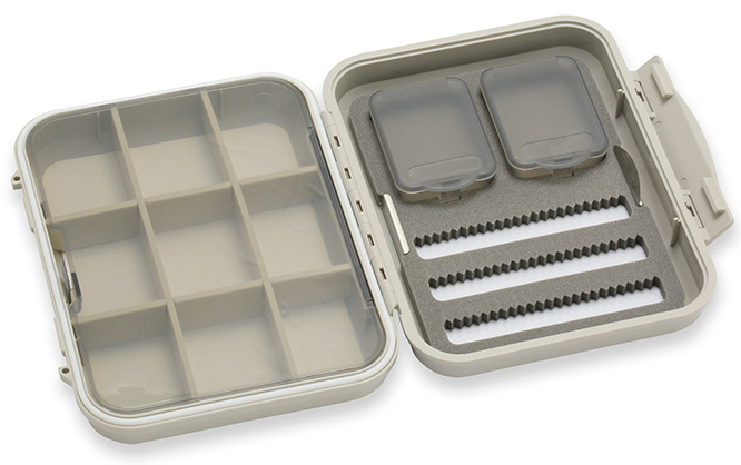 C&F Design CF-1303DD+ Dry Dropper Fly Case Small off-white