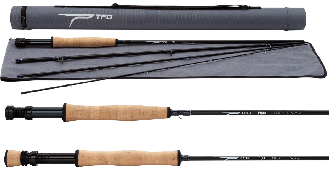 TFO Pro III Single Handed Fly Rod