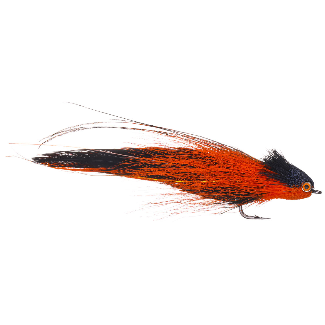 P-26810_Superflies-Streamer-Andino-Deceiver-Orange-Black Bindebeispiel