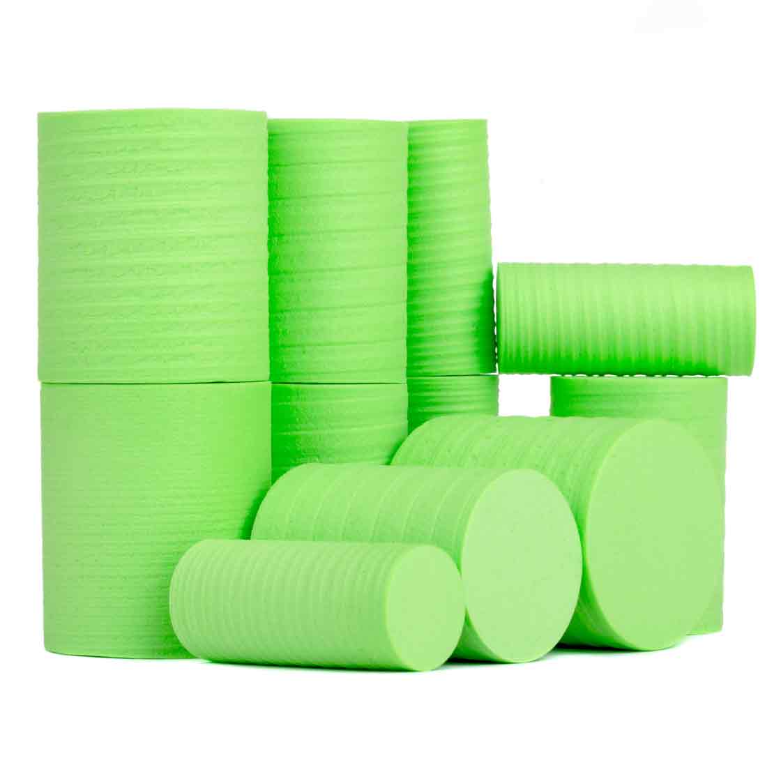 P-15821-Wapsi-large-foam-cylinders-poppers-chartreuse-groessen