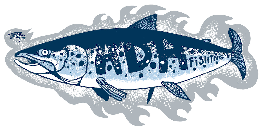 adh-fishing-Aufkleber-Salmon adh-fishing Salmon Sticker