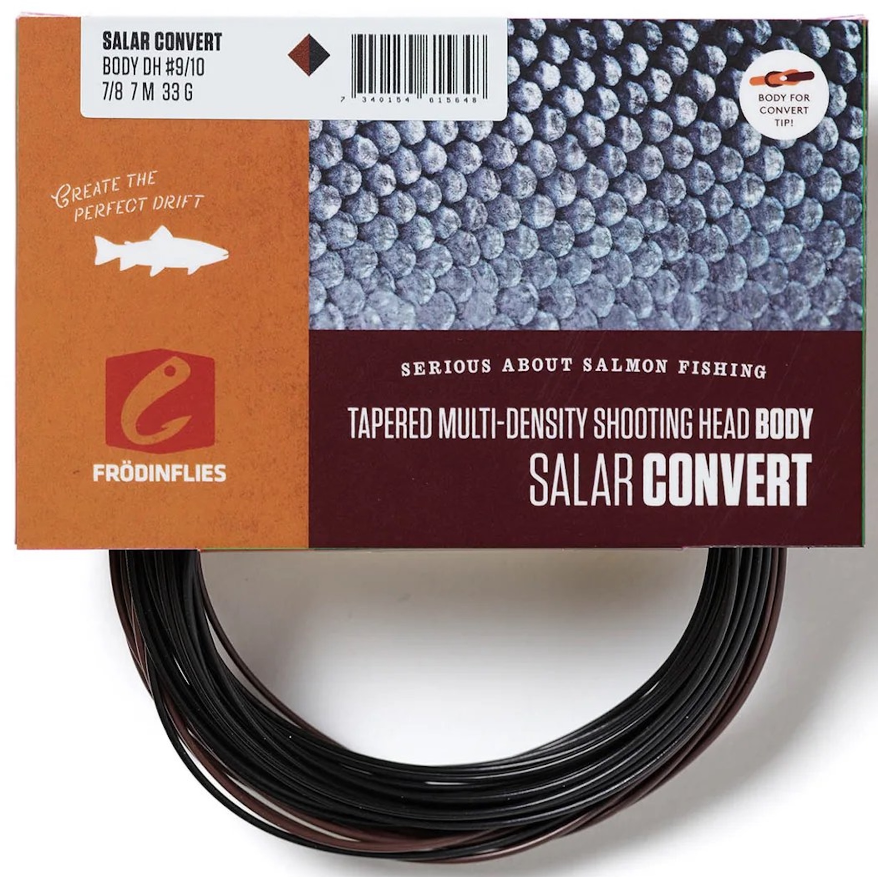 Frödin Salar Convert Short Spey Doublehand Shooting Head Sink7-Sink8