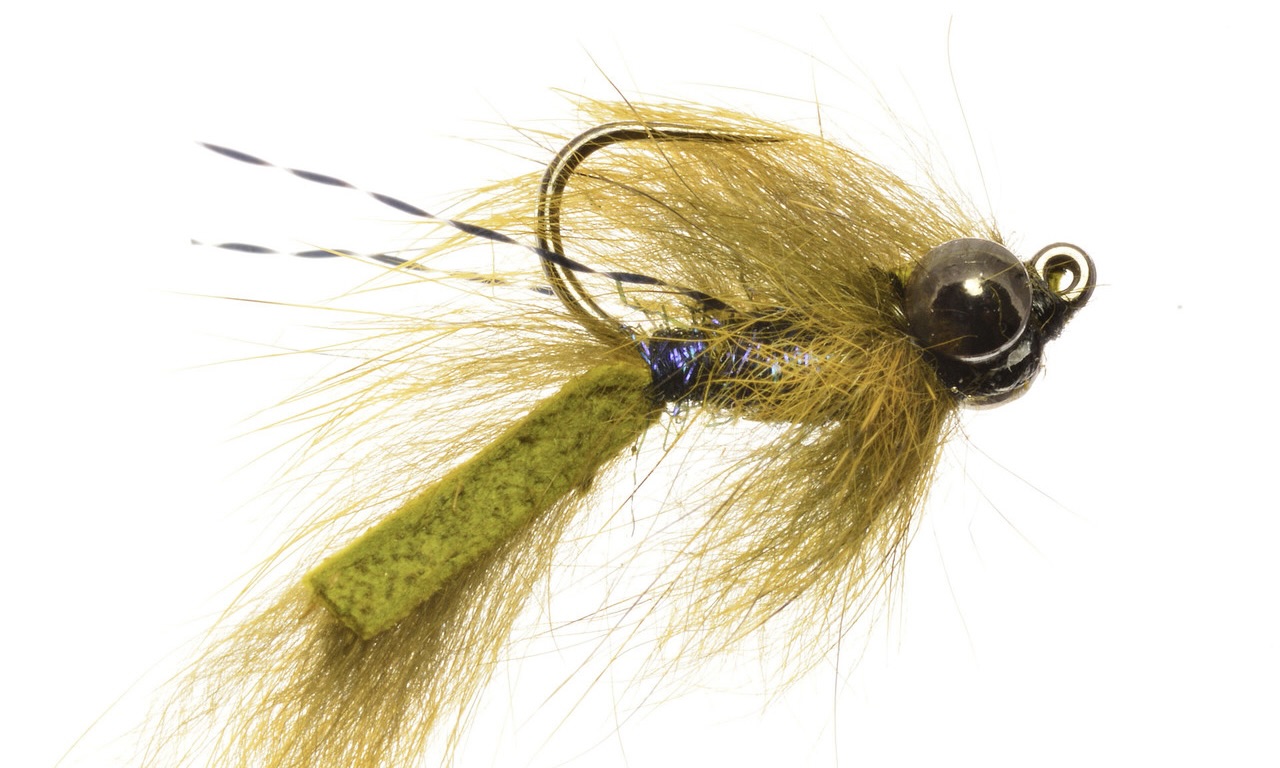 Umpqua Streamer Hell Razor Leech Olive #12