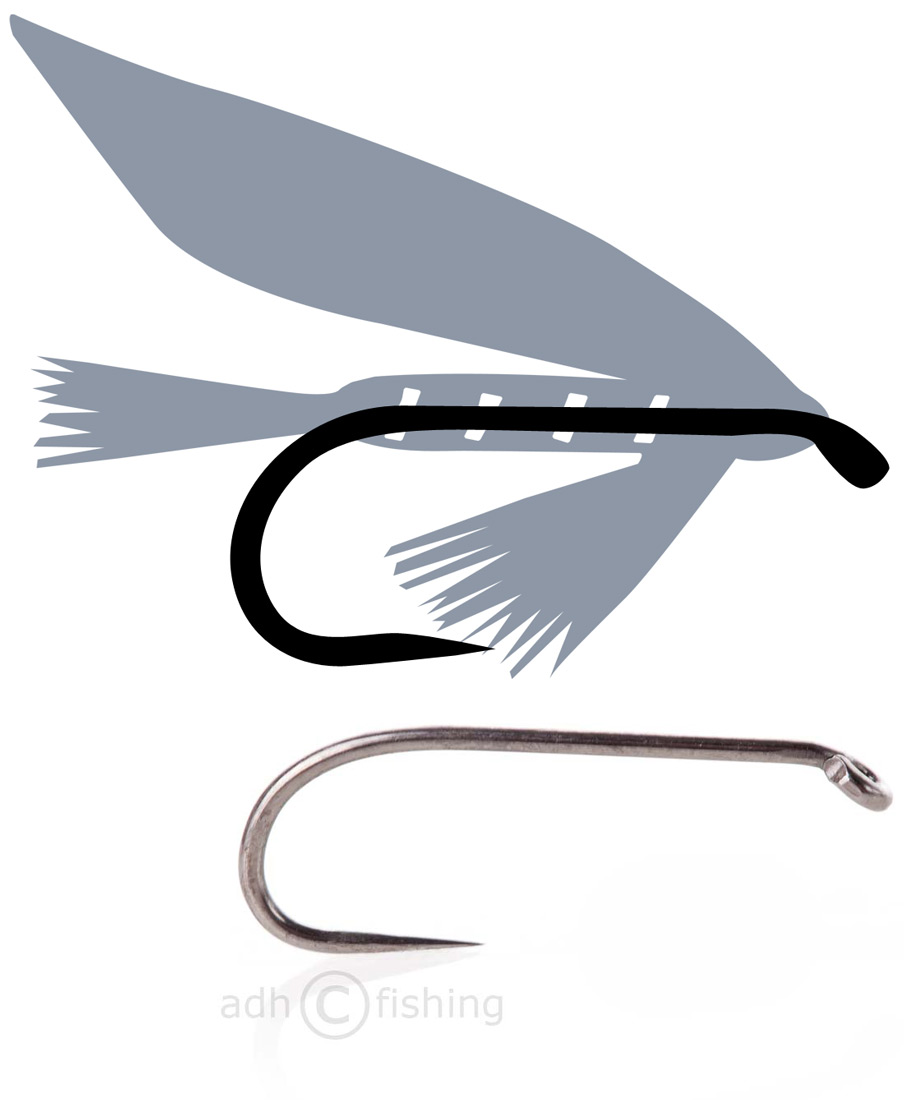 Tunca Expert Fly hook TE50 Wet Fly barbless
