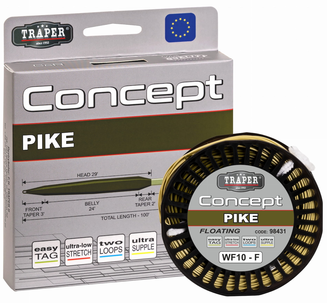 Traper Concept Pike WF Floating Fly Line Traper Concept Pike WF Floating Fly Line