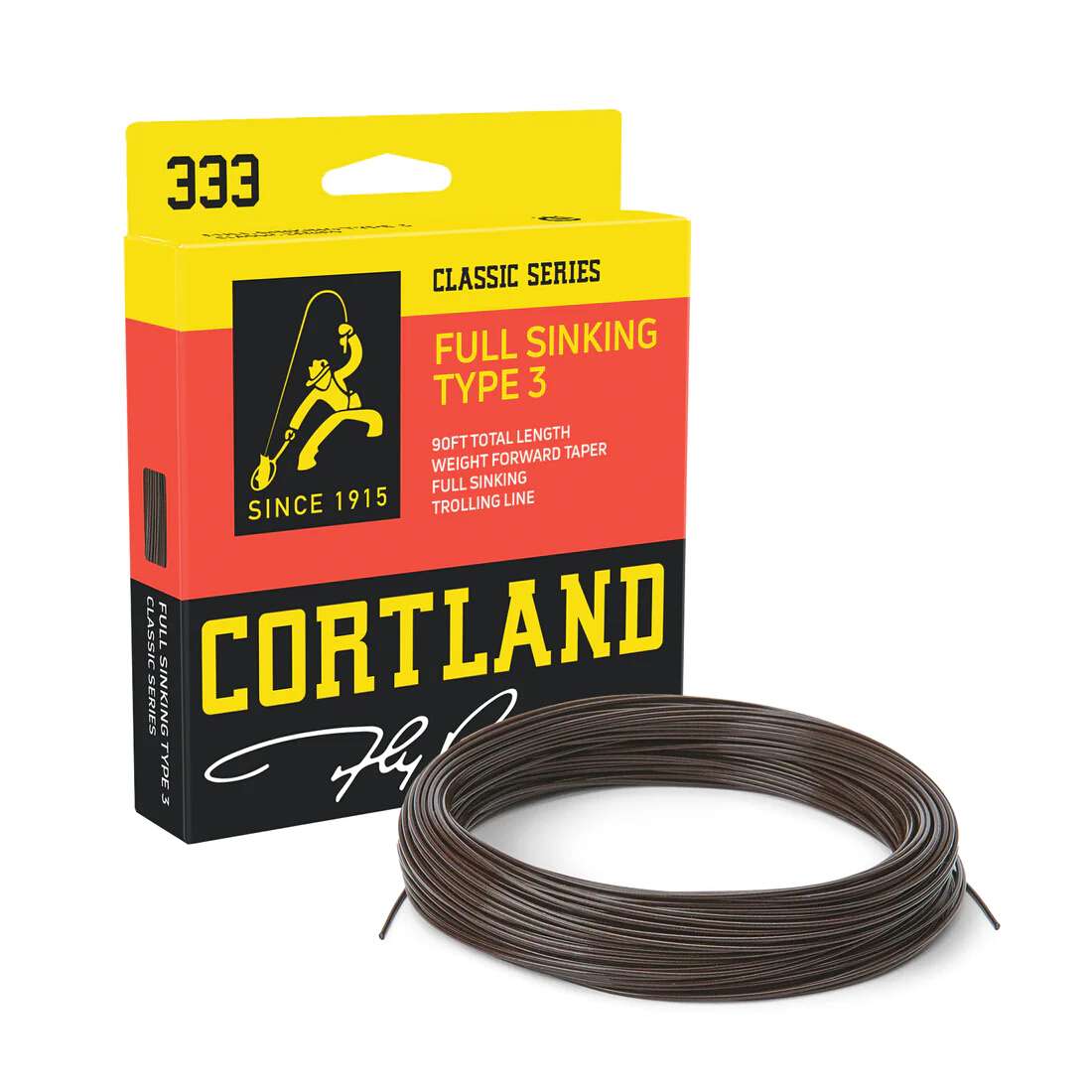 Cortland 333 Full Sinking Type 3 Fly Line