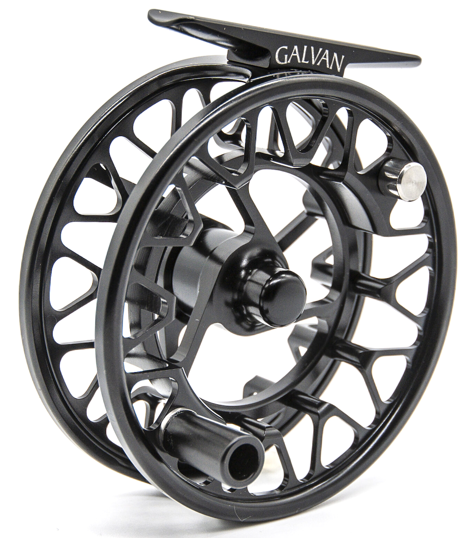 P-25015_Galvan_Brookie_Fliegenrolle_Black_3 Galvan Brookie Fly Reel black