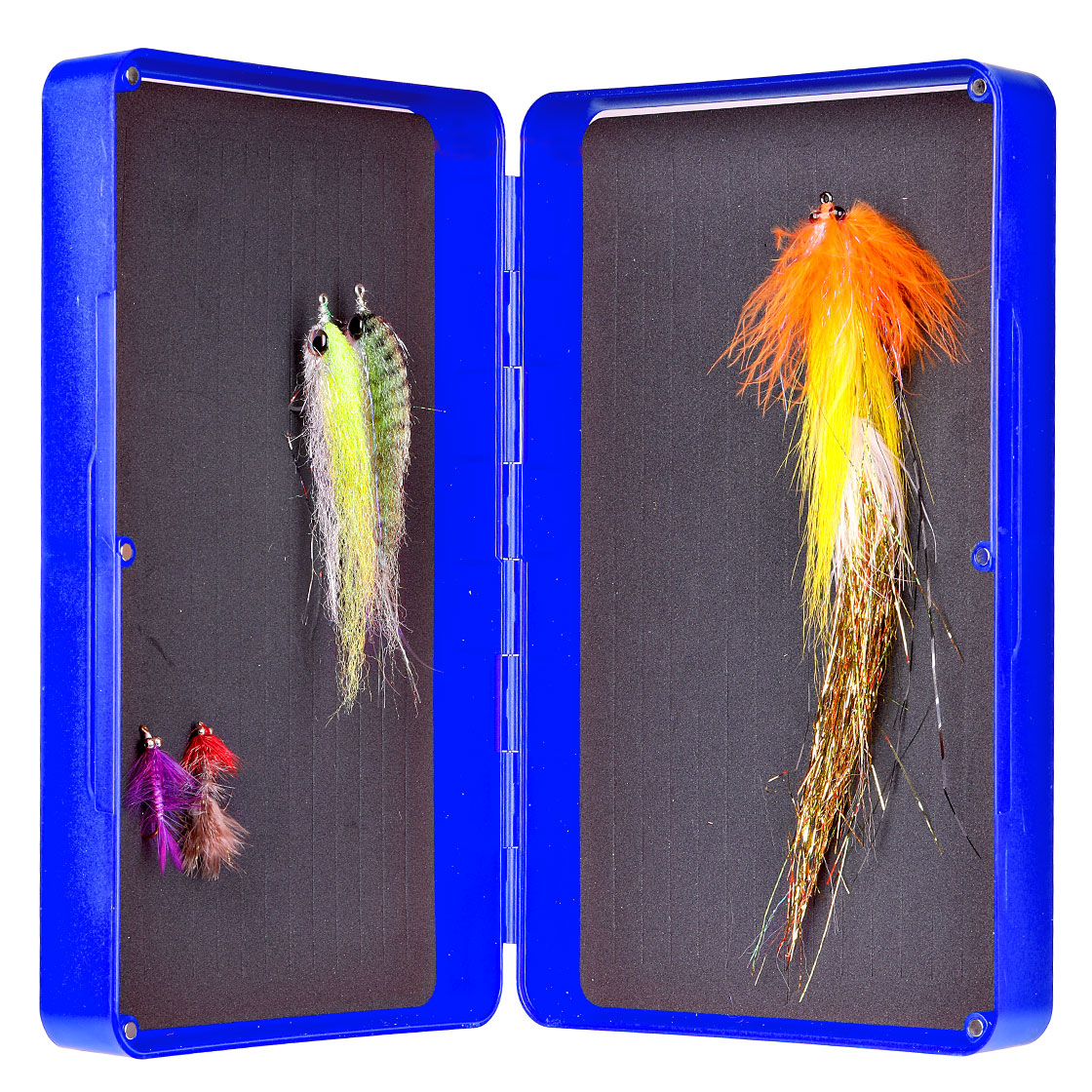 P-24242_fulling-mill_streamer_max-box_fliegenbox_blue Fulling Mill Streamer Max Box Fly box blue
