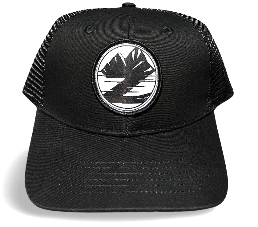 Backcountry Skinz Cap Z Logo Trucker Hat Black