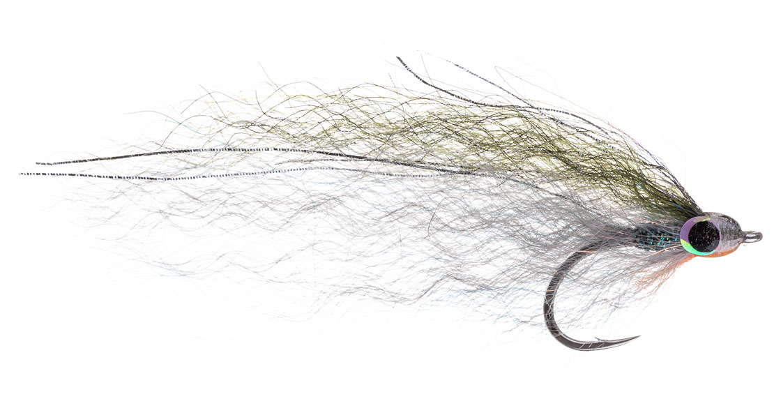 Fishient H2O Streamer - Tiger Deceiver grey & peacock