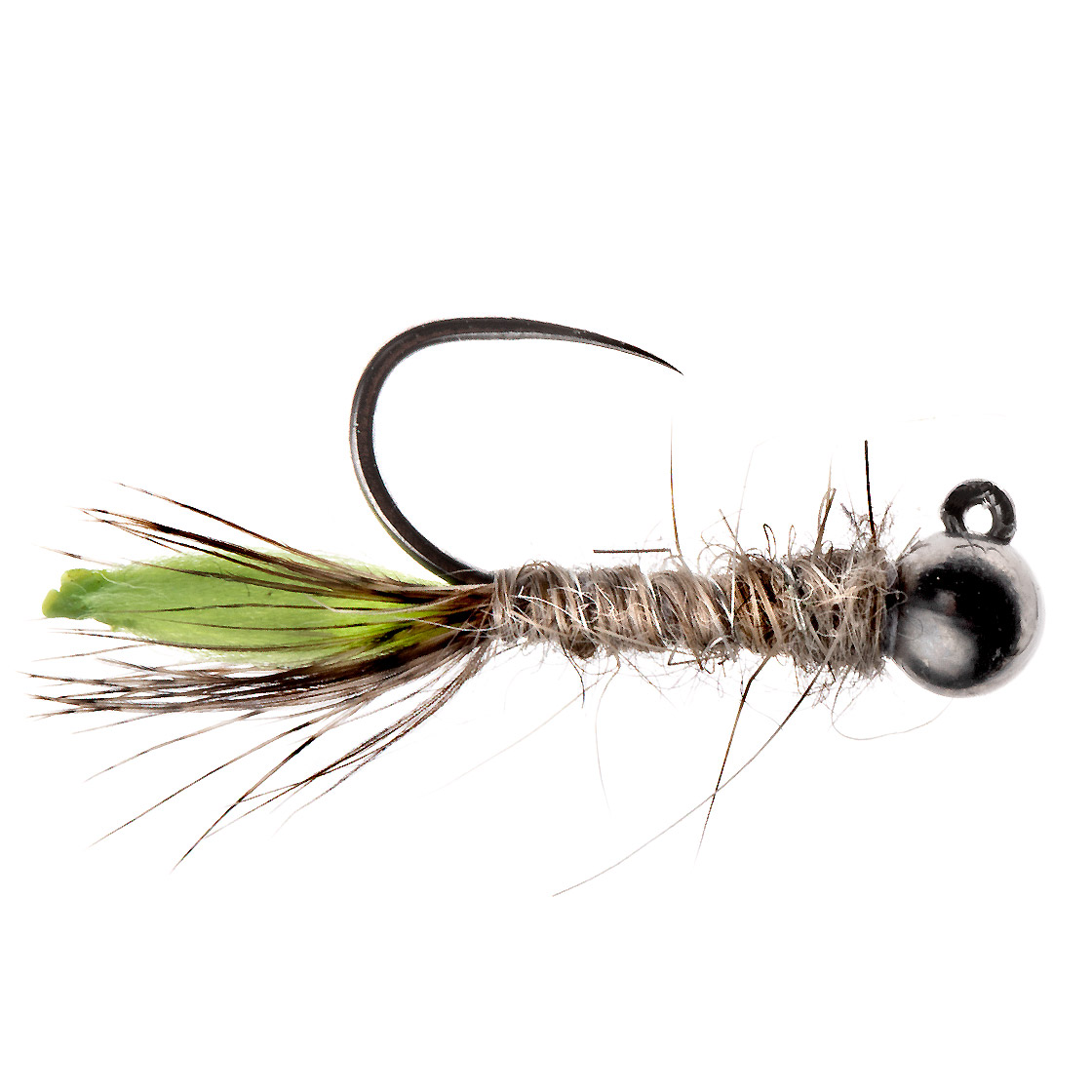 Soldarini Fly Tackle Nymph - Peeping Caddis Black Bead