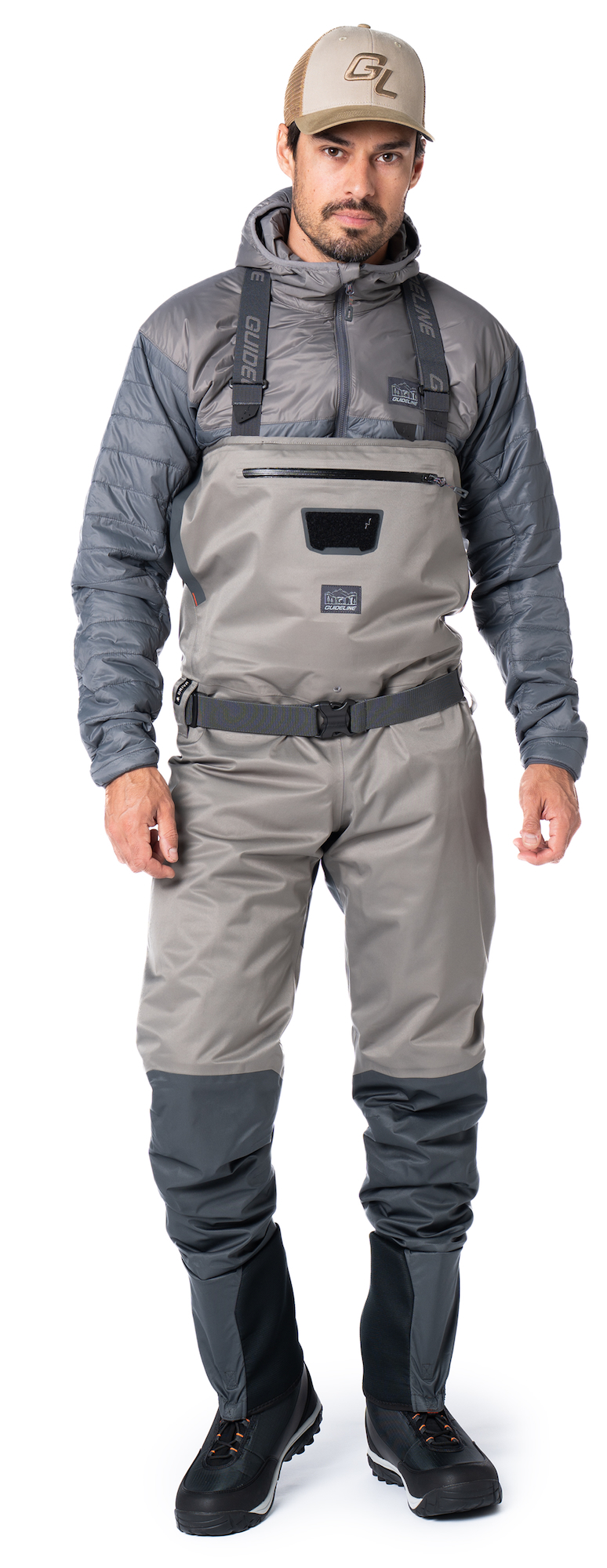 Guideline Driva Wader Waders Ash Iron