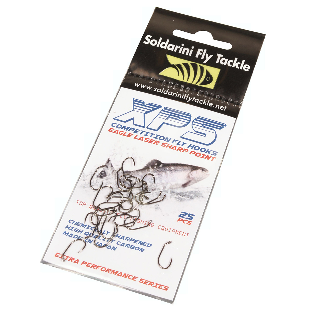 Soldarini XPS Competiton Fly Hooks C129 45° Jig Hook