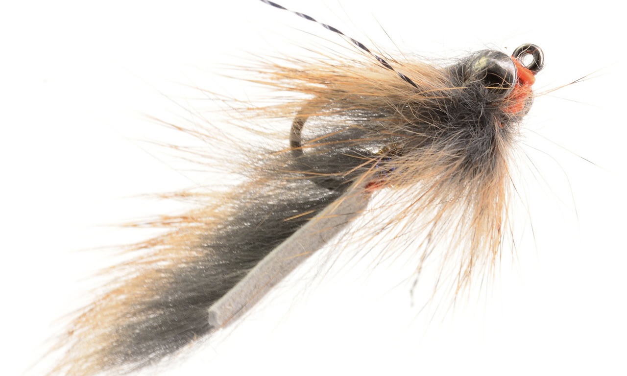 Umpqua Streamer Hell Razor Leech Natural Grey #12