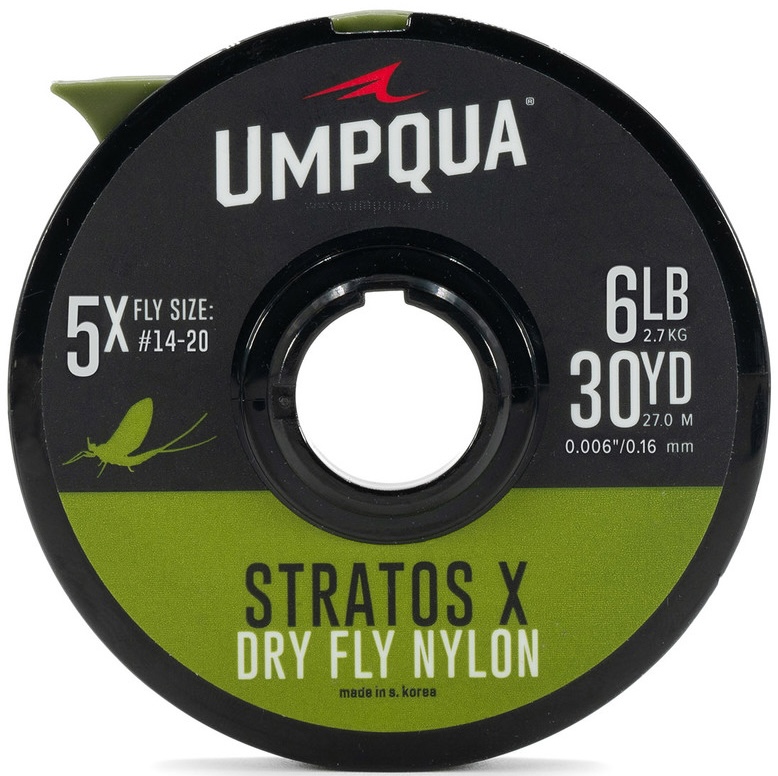Umpqua Stratos X Dry Fly Grey Camo Tippet 30yds