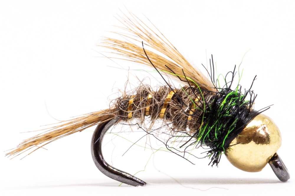 Superflies March Brown Tungsten Nymph #14