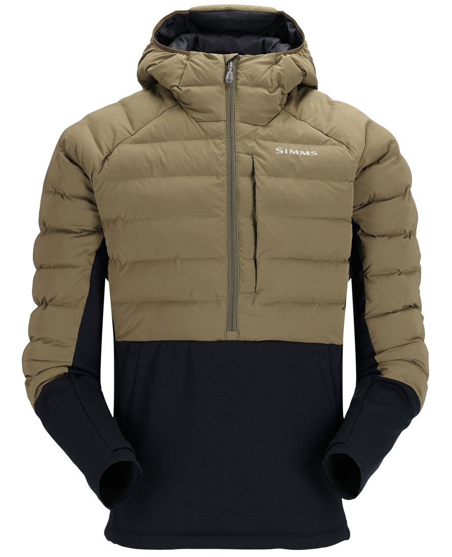 Simms_ExStream_Pull_Over_Hoody_Kapuzenpullover_dark_stone_1 Simms ExStream Pull Over Insulated Hoody dark stone