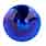 metallic blue