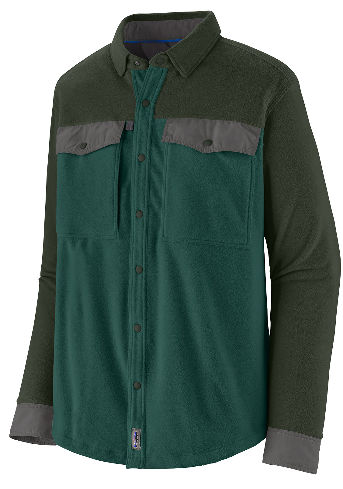 Patagonia L/S Early Rise Snap Shirt Cascade Green