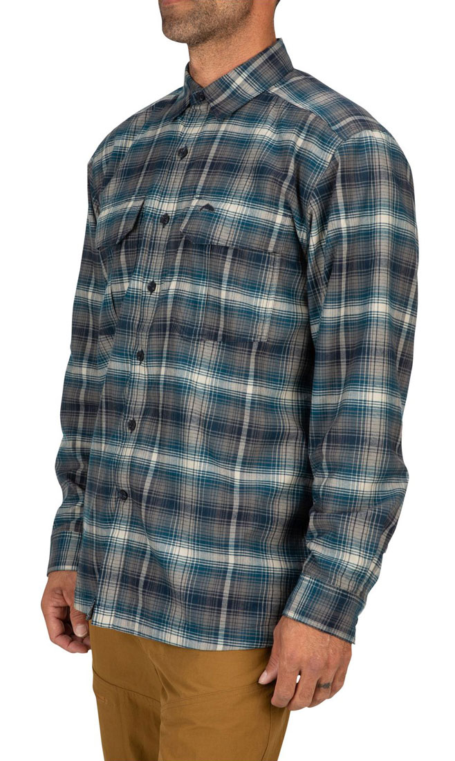 Simms_Coldweather_Shirt_Hemd_navy_sterling_plaid_5 Example (different colour)