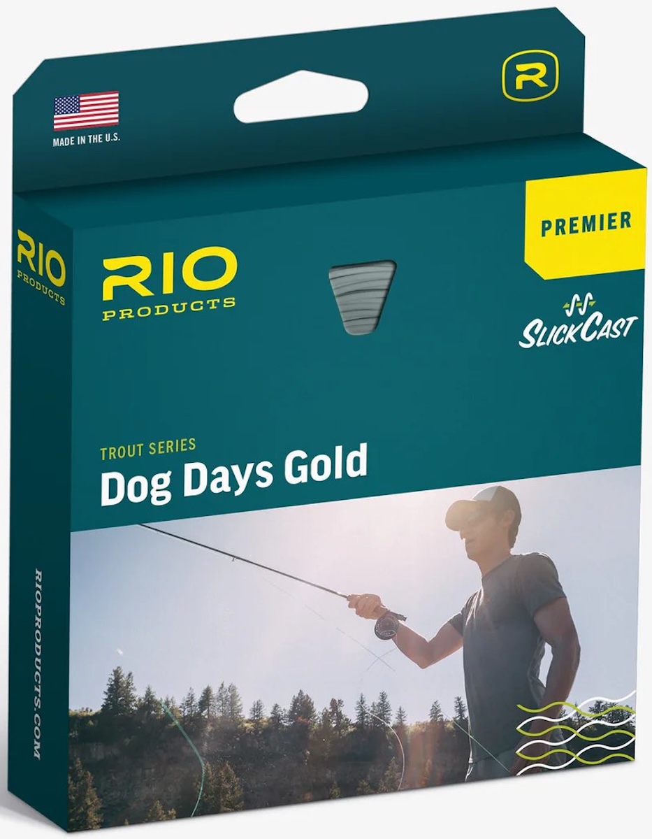 Premier Dog Days Rio Gold Trout fly line for hot days