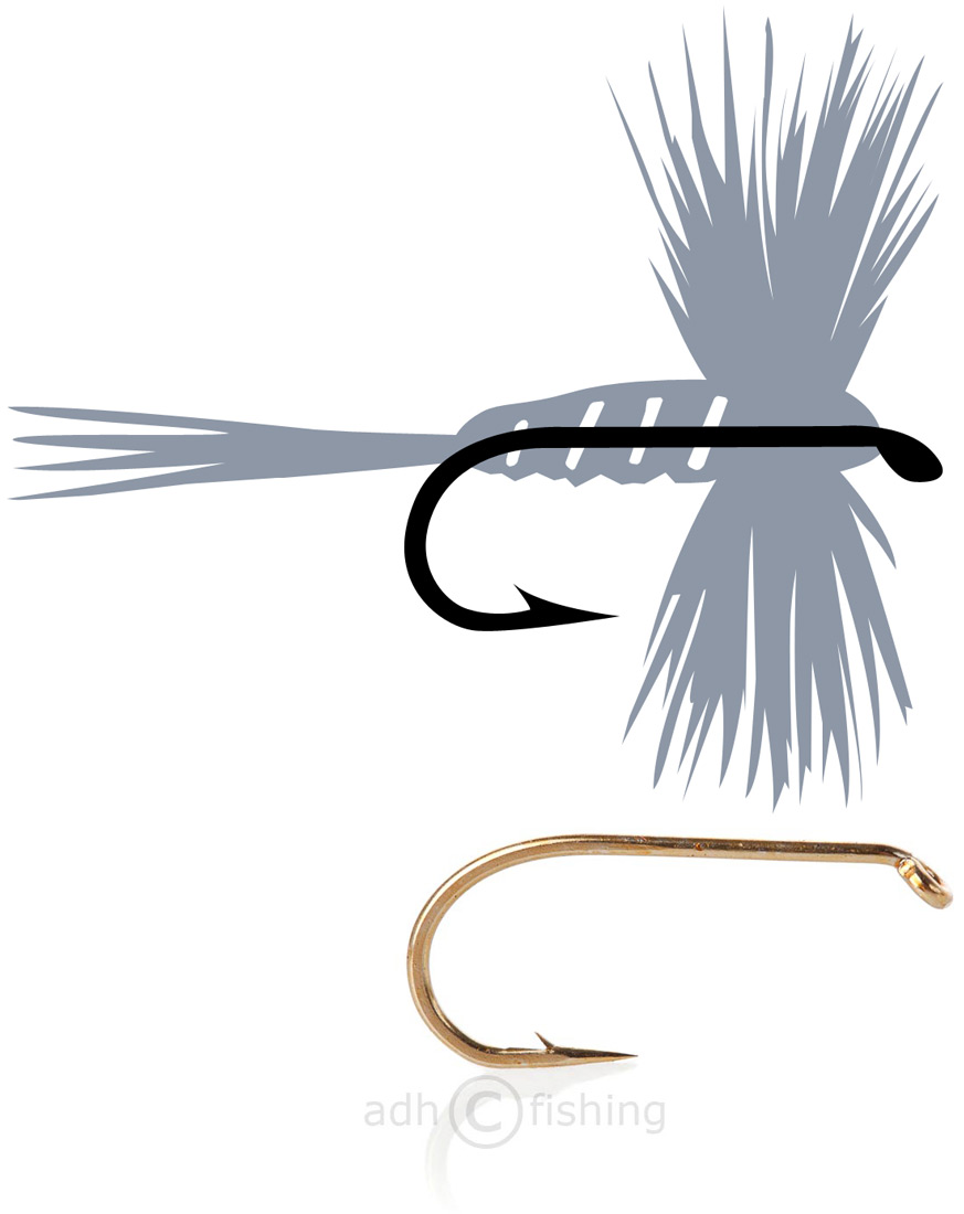 Tunca Fly hook T10 Dry Fly
