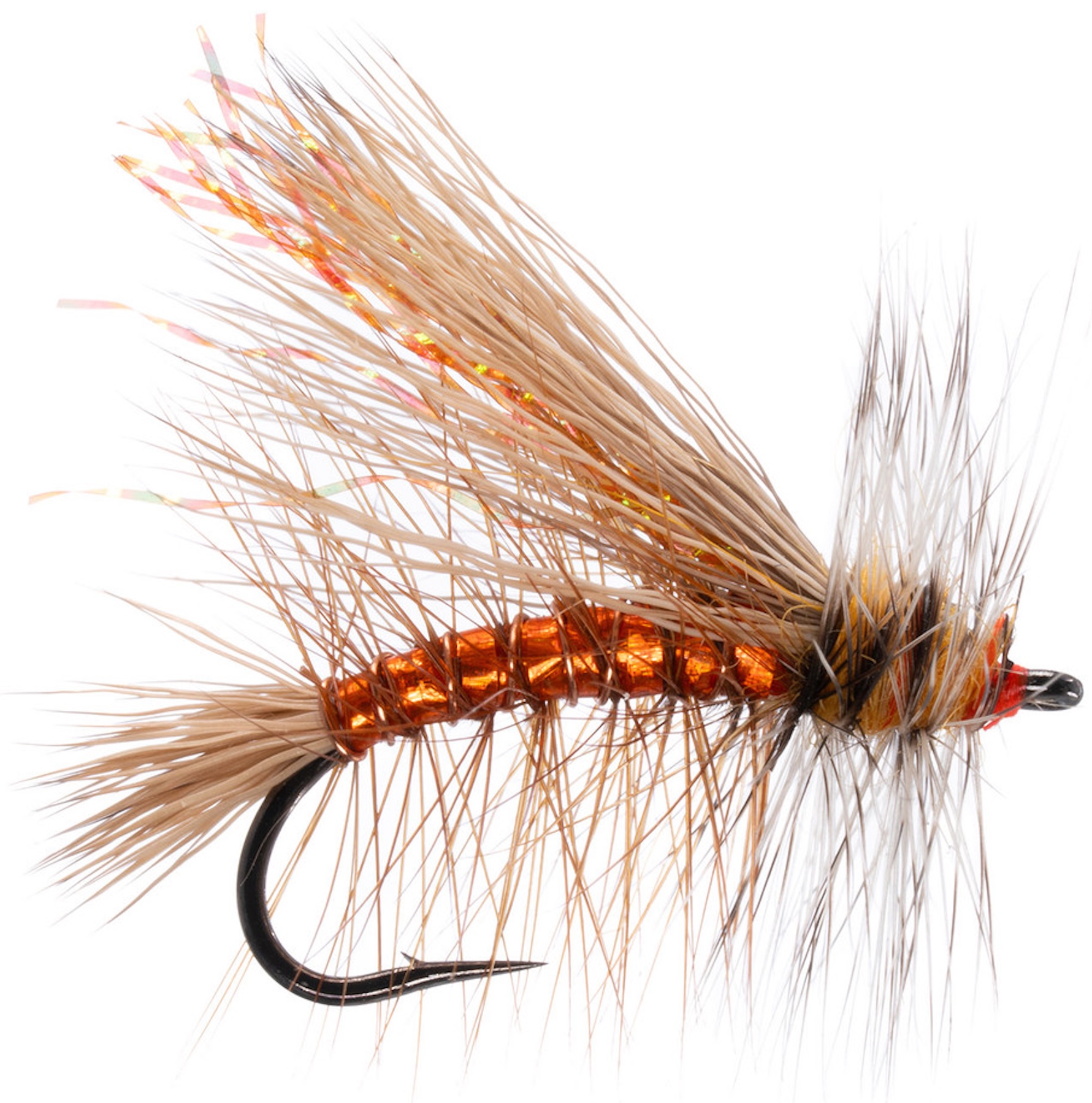 Umpqua Fly Naked Stimulator Kaufmann Orange #10 dry fly