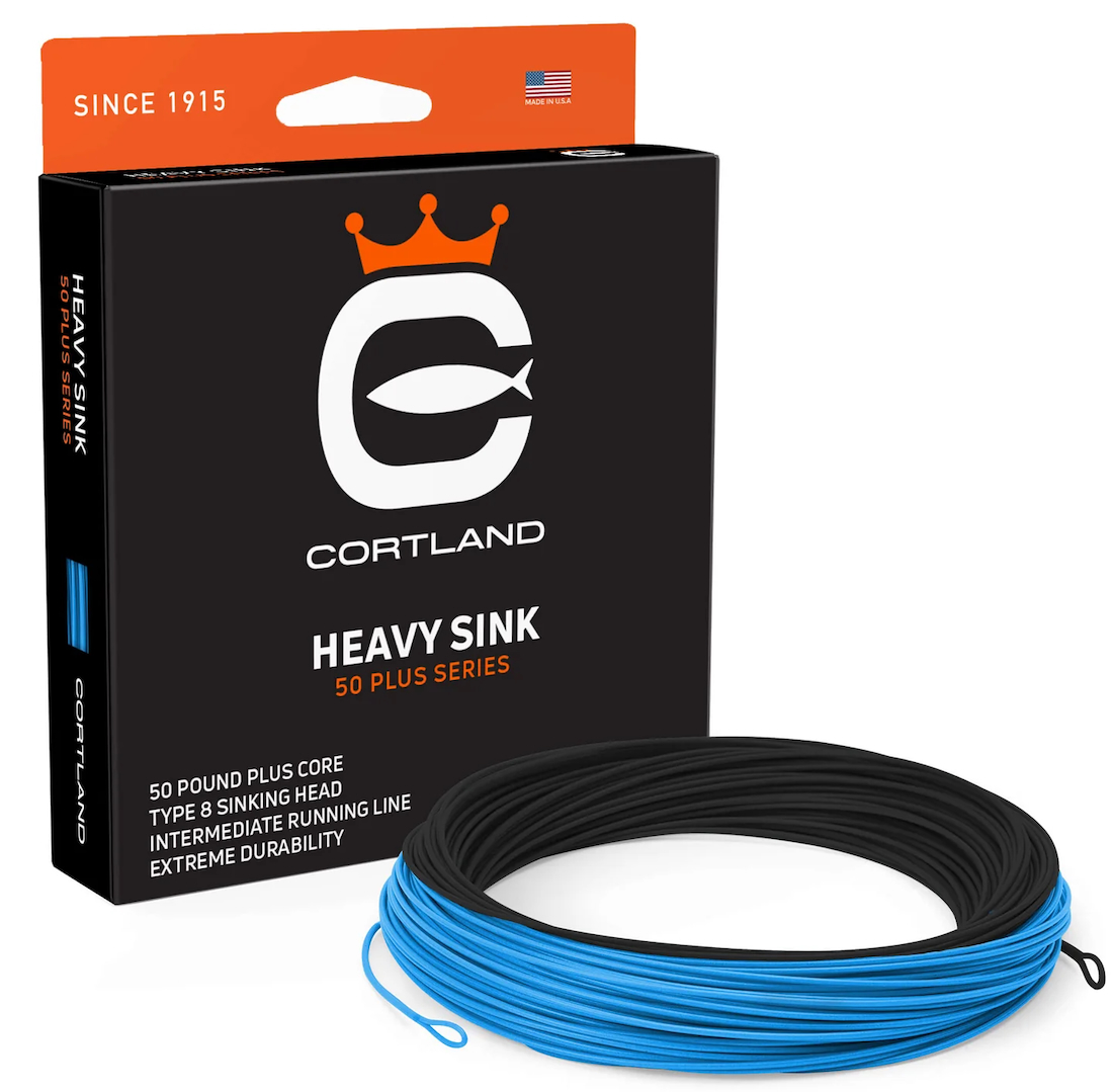P-25687_Cortland_50-_Big-Game_Intermediate_Fliegenschnur_ Cortland 50+ Big Game Tropic Series Heavy Intermediate / 30 ft Sink 8 Fly Line