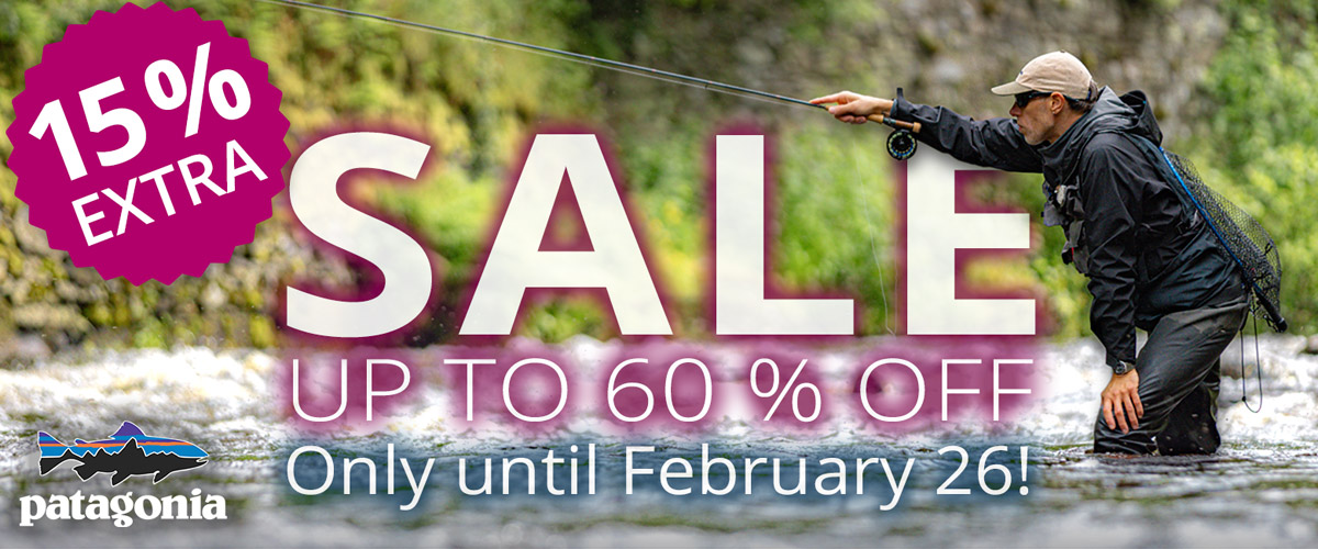 15% Extra off PATAGONIA until 2/26